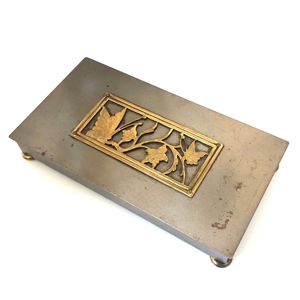 Vintage Park Sherman Cigarette Box Case Metal